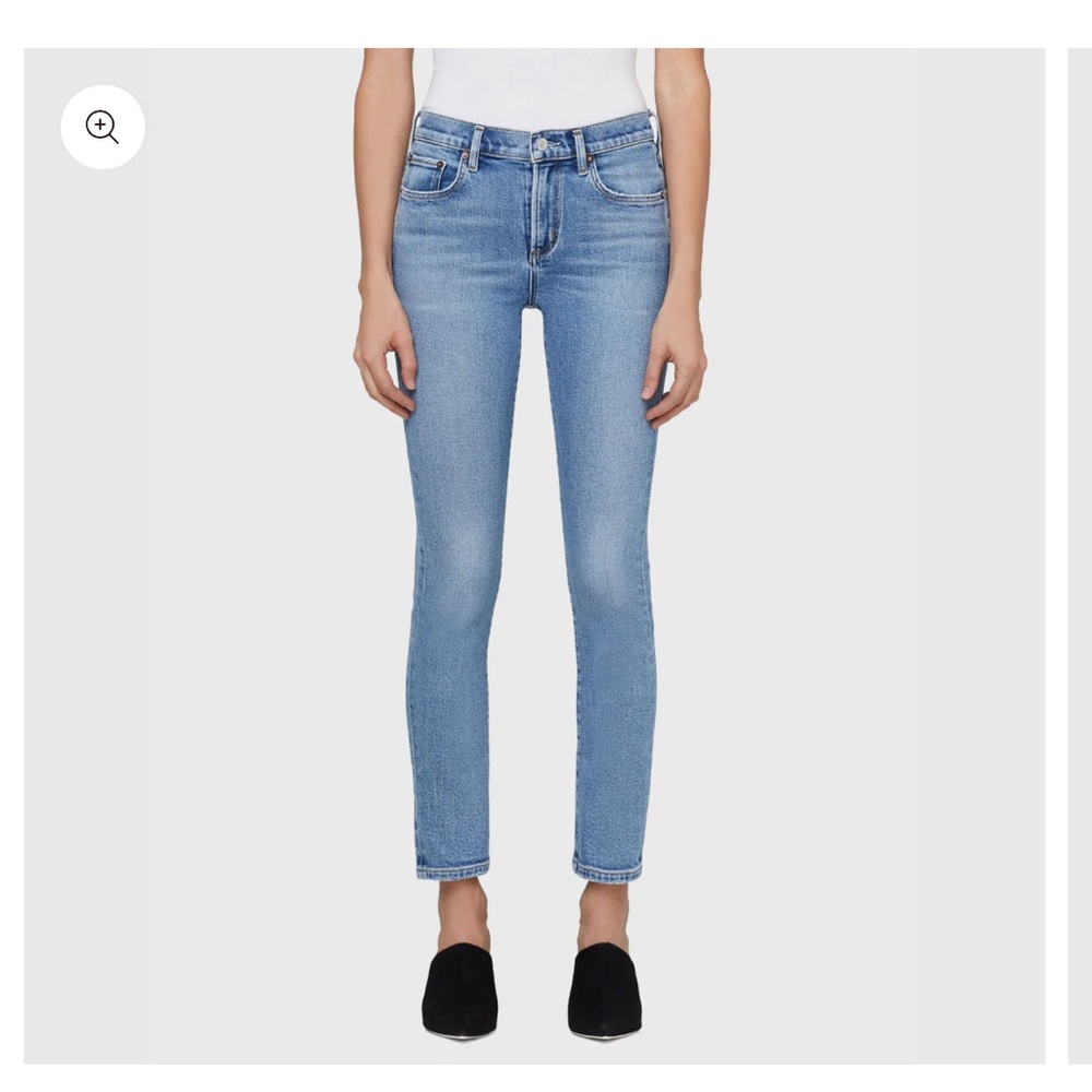 Agolde Toni Mid-Rise Straight Jean